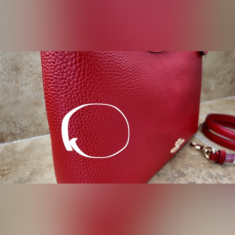 Coach Outlet Laurel Shoulder Bag - Red - Picture 4 of 9